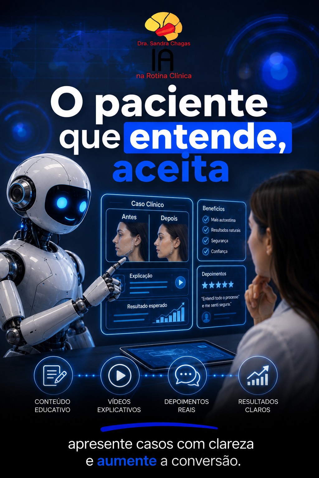 O paciente que entende, aceita